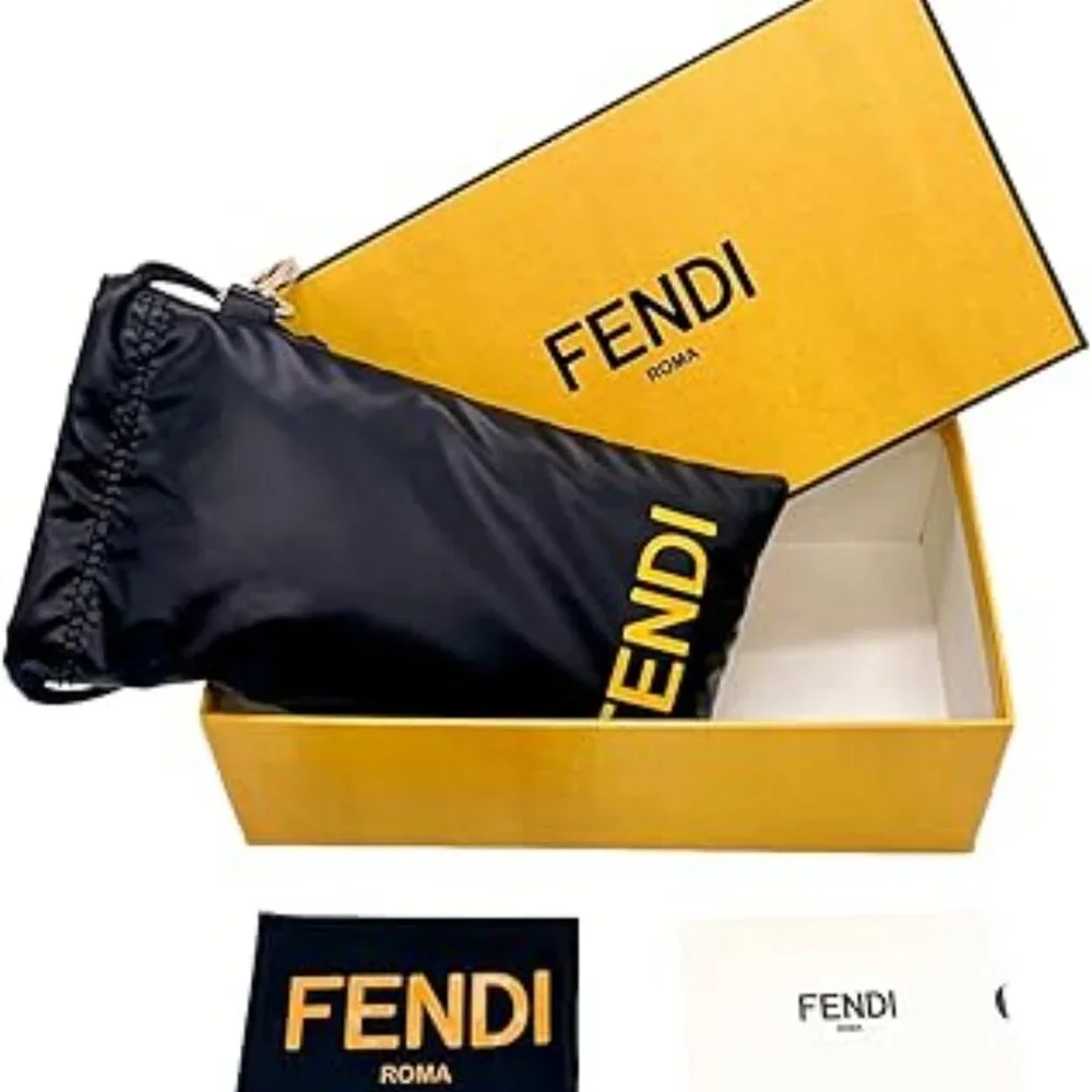 NEW FENDI EYEGLASSES, WOMEN WHITE EYEWEAR FENDI